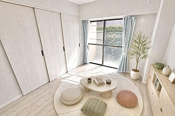 様々なテイストのインテリアと相性の良い、シンプルな内装です。お好みのお部屋作りが楽しめます。
