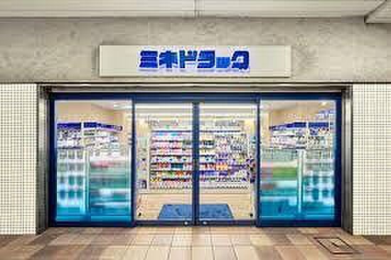 ミネドラッグ中河原駅前店まで約417m
