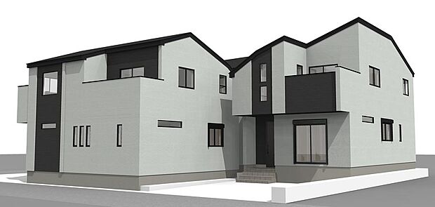 (完成予想図/外観)不動産の基礎知識や住宅ローンに関する事も、現地と併せてご案内可能です。