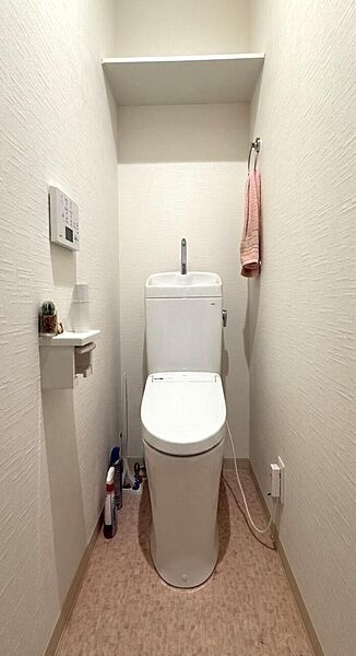 使用後すぐに手を洗うことができ、衛生的なトイレです。