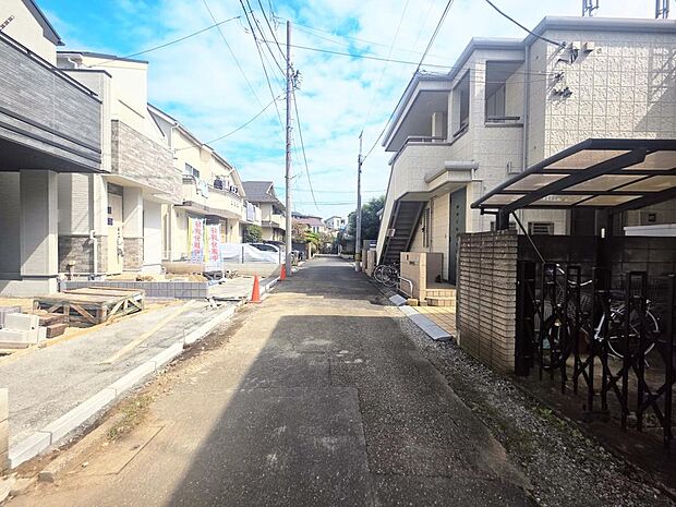交通量や駅までの距離も、物件購入時の大切なポイントです。実際に現地でご確認ください。