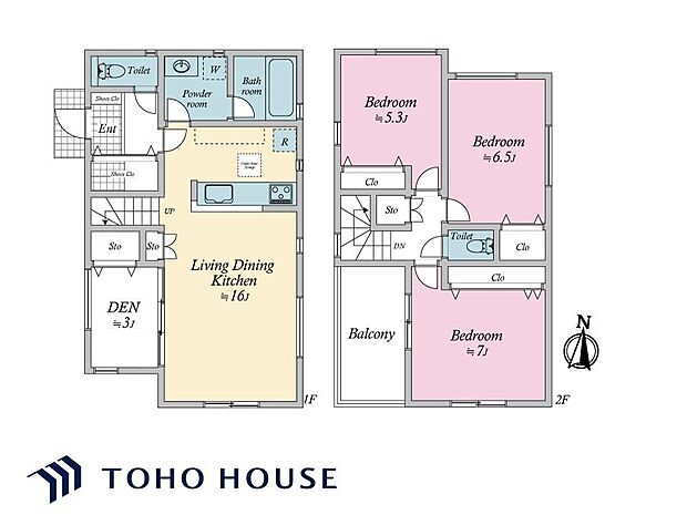 (建物プラン例)プラン建物価格:1500万円/プラン間取り:4LDK/プラン建物面積:87.48m2