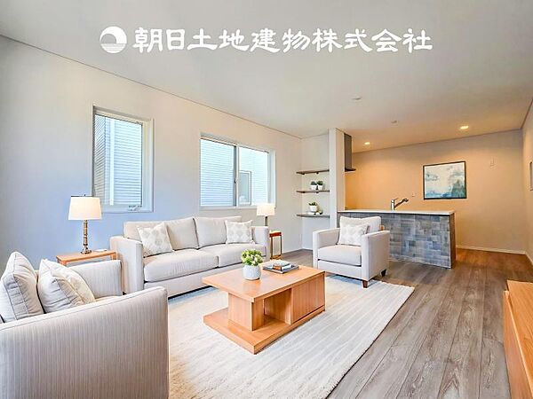 大切なご家族、招いた友人と過ごすひと時を溢れる光が優しく包み込む空間。
