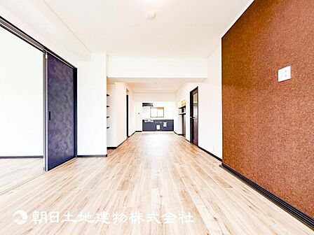 【リビング】リビングで家族との時間、自分の時間を大切にできる空間を作りました。