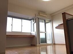 阪神本線 杭瀬駅 徒歩1分の賃貸マンション 7階ワンルームのリビング/ダイニング