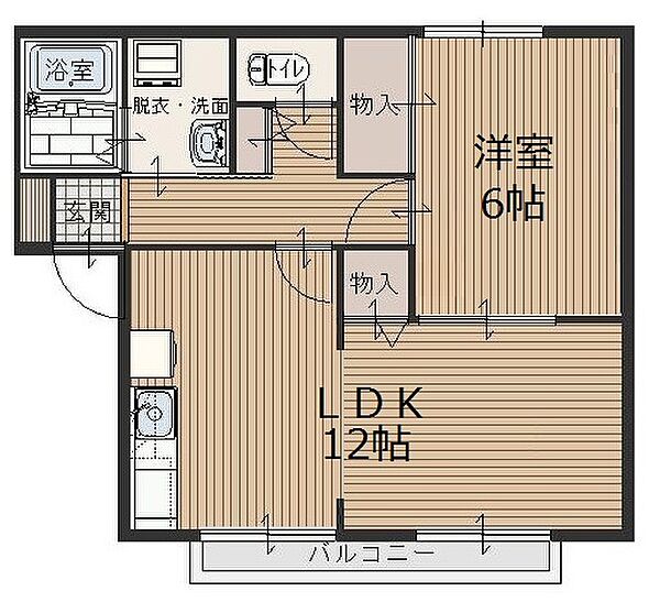 同じ建物の物件間取り写真 - ID:211047088593