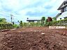 外観：敷地有効面積349.89m2（約105.84坪）。建物と庭を一緒に考えられる広さがあります。