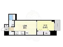 S-RESIDENCE阿波座bouncy 9階