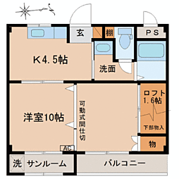 ビルトマンション米田 2階/206