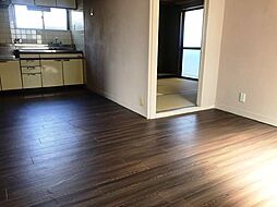 阪急神戸本線 武庫之荘駅 徒歩10分の賃貸マンション 3階2LDKのリビング/ダイニング