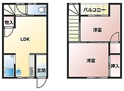 坂戸貸家(1-21-1)
