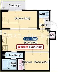 The Residence 大庄西町 3階