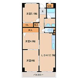 エスペラール 4階/-