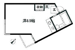 間取図画像 ワンルーム