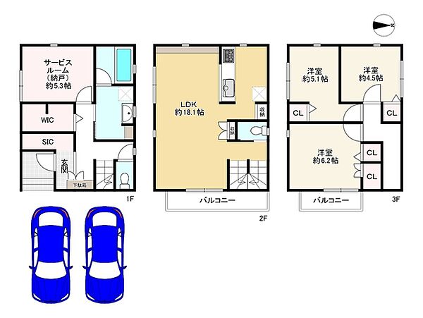 間取り：327001671471