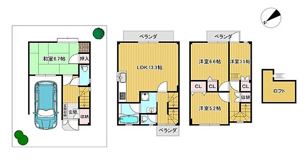 間取り：327002840343