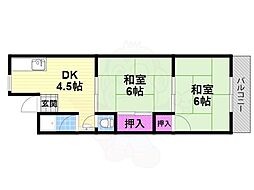 中谷ハイツ 2階