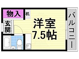 ドリームハイツ 別館 2階/-