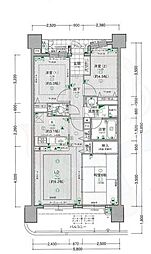 間取図画像 3LDK