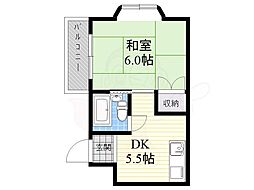 間取図画像 1DK
