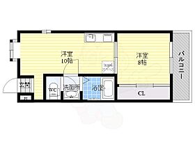 マンションリラ  ｜ 大阪府大阪市住吉区苅田６丁目（賃貸マンション1LDK・4階・37.63㎡） その2