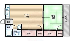 日野上コーポ  ｜ 大阪府大阪市東住吉区矢田２丁目（賃貸アパート1LDK・2階・38.00㎡） その2