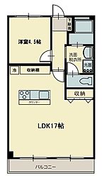 志幸76マンダリン成増 1LDKの間取図画像