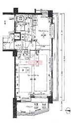 ビヴァーチェ大崎 3階1LDKの間取り