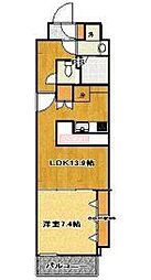 ソレイユ 1LDKの間取図画像