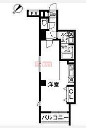 スカイコートヌーベル巣鴨 1Kの間取図画像