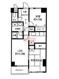 アドバンス江古田 2LDKの間取図画像