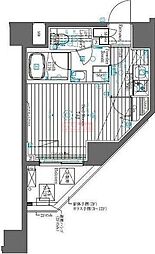 ベルグレード大山 1Kの間取図画像