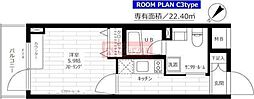 ステージグランデ新桜台 1Kの間取図画像