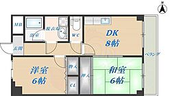 ハピネス布施 6階