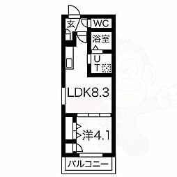 F asecia Amenite 1階/-