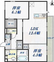 ラミーセント 1階/-