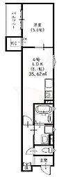 クリエオーレ衣摺1 1階/-