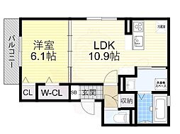 おおさか東線 衣摺加美北駅 徒歩12分