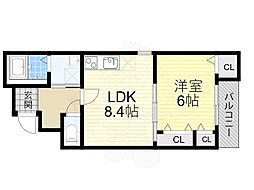 フジパレス俊徳道駅西 1階/-