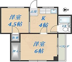 大宝八戸ノ里マンション 3階/-