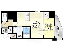 近鉄難波線 布施駅 徒歩5分 9階/-