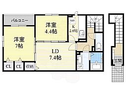 近鉄大阪線 弥刀駅 徒歩8分 2階/-