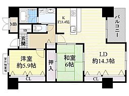 エル・セレーノ九条 5階
