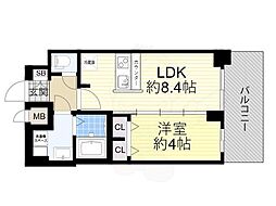 プレサンス南堀江ザ・センス 13階