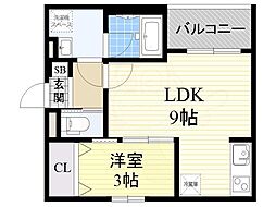 フェニーチェ九条 1階/-