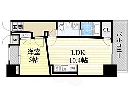URBAN FLATS中之島 5階/-