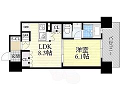 リーガルあみだ池新町 2階/-