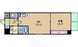 ドゥーエ立売堀 6階/-