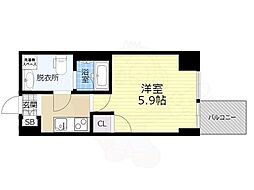 クレビオス南堀江 8階