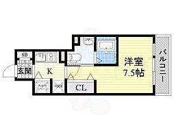 グランルージュ中之島南 2階/-